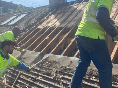 Emergency roof repairs London