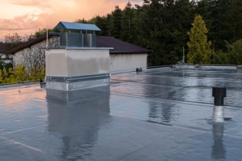 Local Single Ply Flat Roof Contractors Cobham